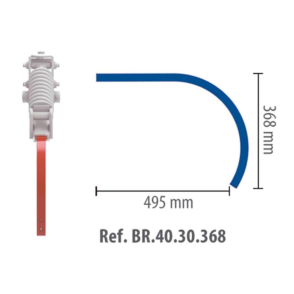 Brazo Bellota 2461-C-40x30 mm (495 mm x 368 mm)