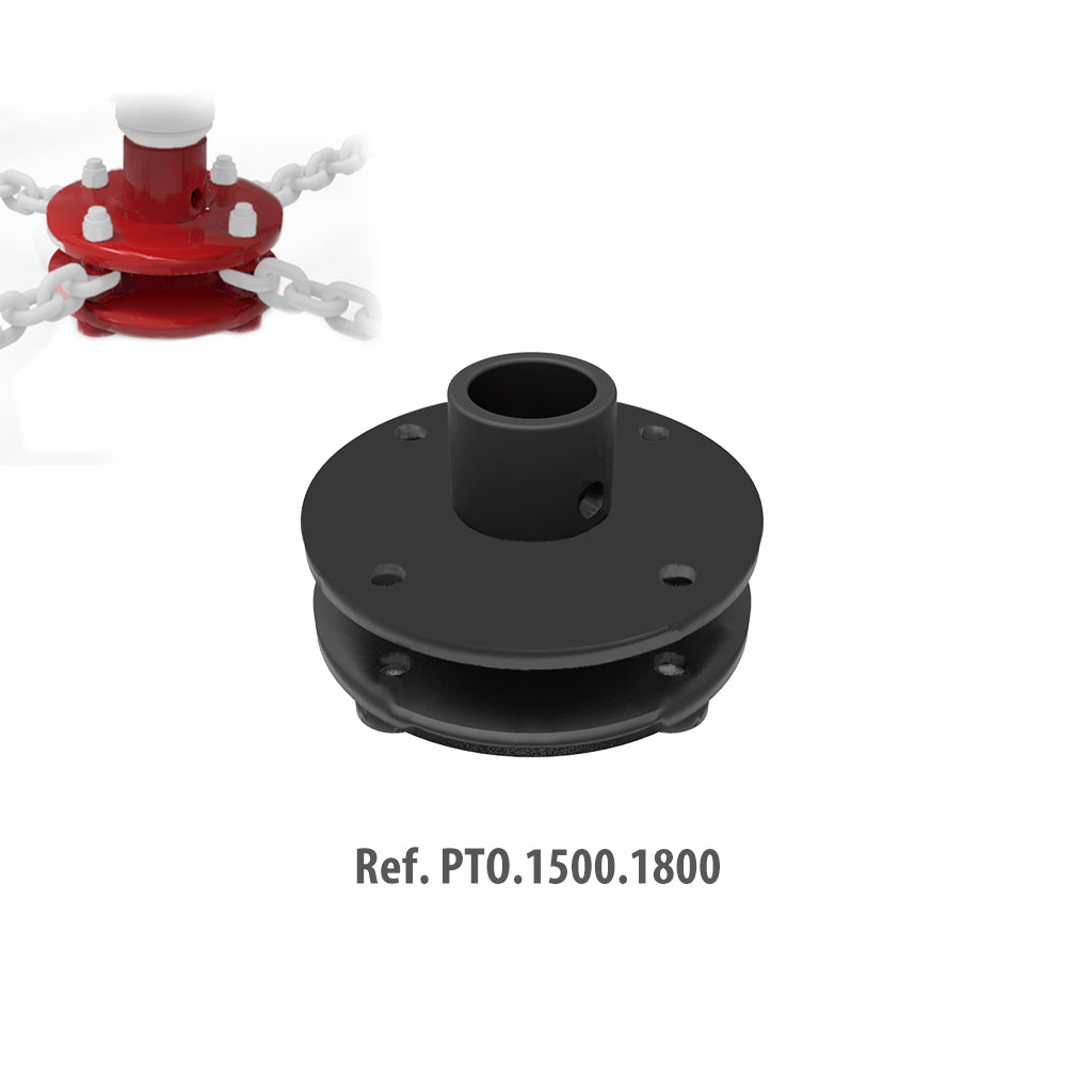 [PTO.1500.1800] Plato de cadenas Desbrozadora 1500/1800
