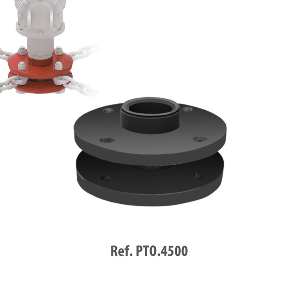 [PTO.4500] Platos C/Tubo Cadenas Desbrozadora 4,5 M
