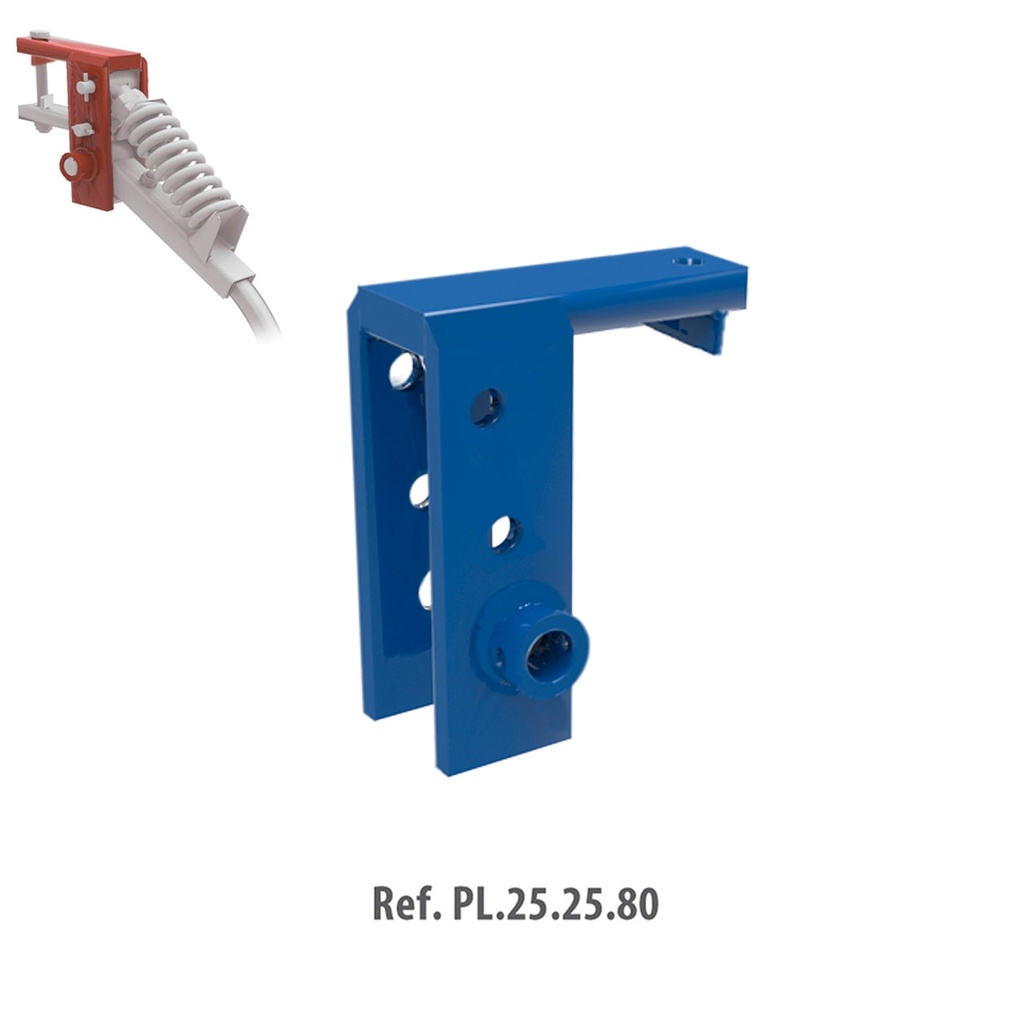 Placa brazo 25x25 Chasis 80x80 mm