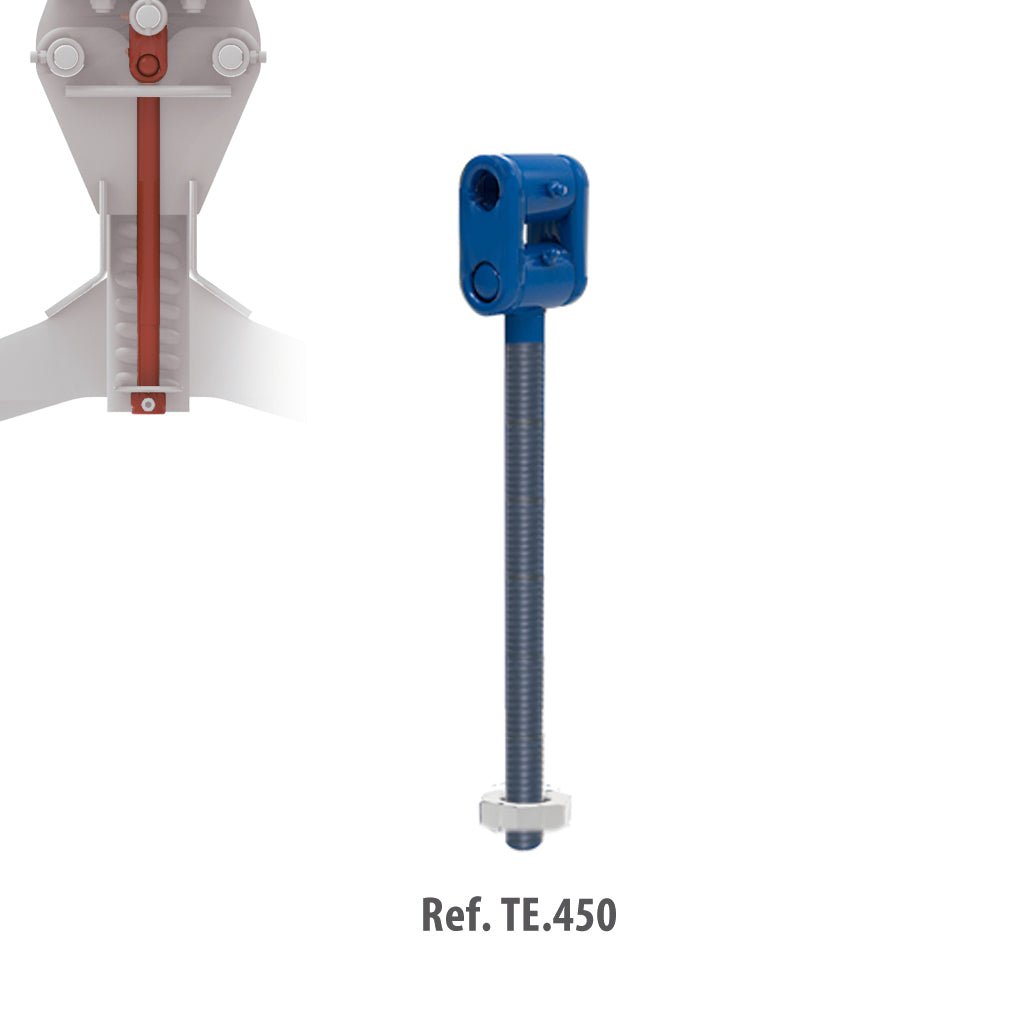 [TE.450] Tensor y tuerca autoblocante M-30