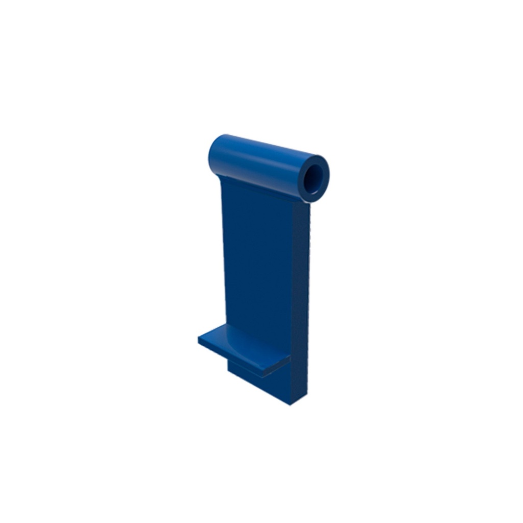 Lengüeta para placa 40x30 chasis 80x80 mm
