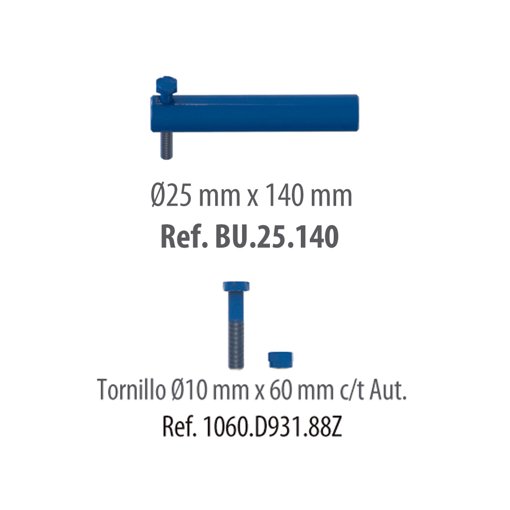 [BU.25.140] Bulón Ø 25 x 140 mm