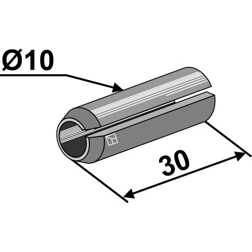 [LS01-APP-012] Pasador - Ø10x30 - LS01-APP-012
