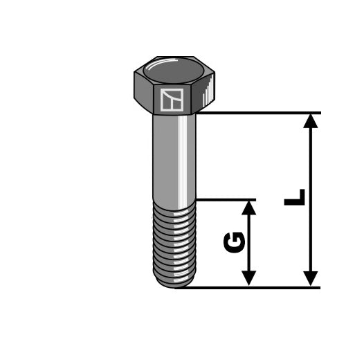 [LS01-TRP-031] Tornillo cabeza hexagonal paso fino - M20x1-5 - 10.9 - LS01-TRP-031
