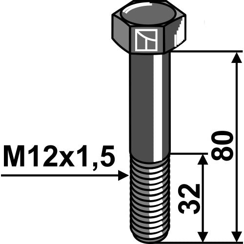 [LS03-TSM-028] Tornillo - M12x1-5 - 10.9 - LS03-TSM-028