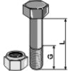 [LS03-TSM-035] Tornillo con tuerca autoblocante - M14x2 - 8.8 - LS03-TSM-035