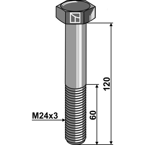 [LS03-TSM-079] Tornillo - M24x3 - 10.9 - LS03-TSM-079