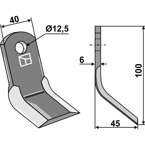 Cuchilla - Y - LS03-CUD-115