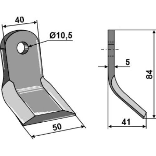 Cuchilla Y - LS03-CUD-201