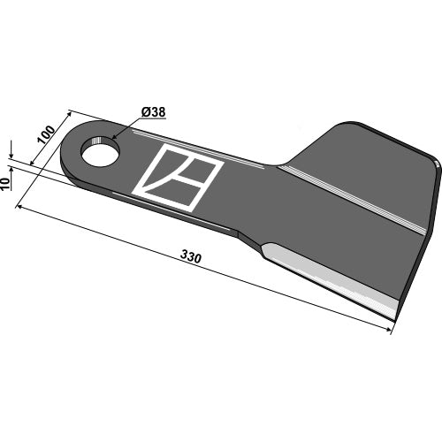 Cuchilla - Izqda - LS03-CUD-225