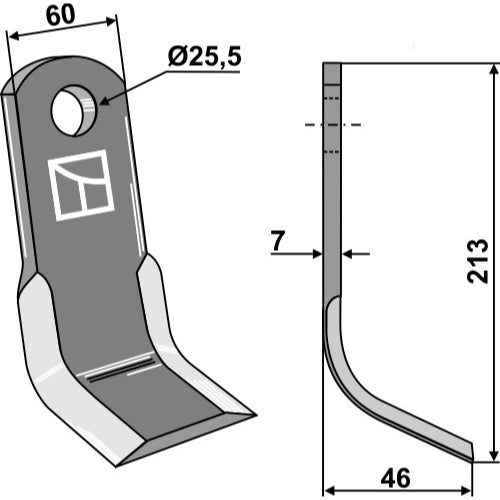 Cuchilla - Y - LS03-CUD-351
