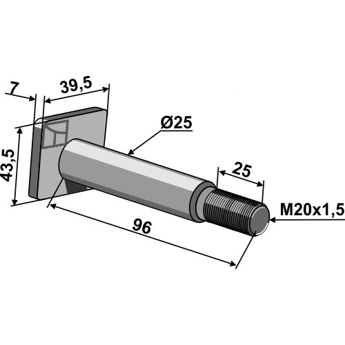 Perno - LS03-TSM-143