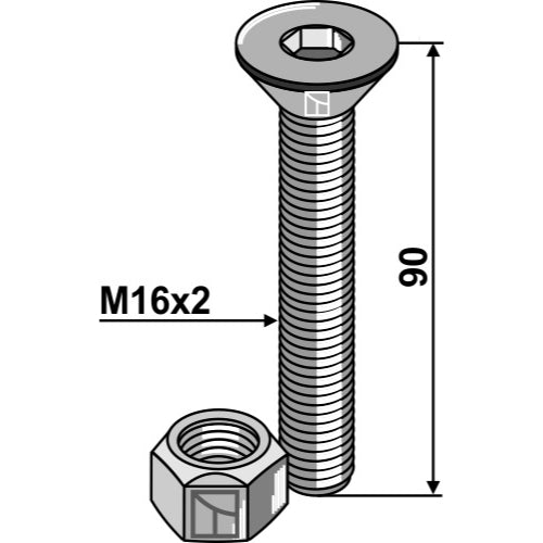 [LS03-TSM-182] Tornillo Allen - LS03-TSM-182