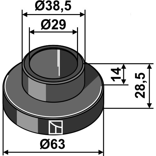 [LS03-ARC-126] Casquillo - LS03-ARC-126