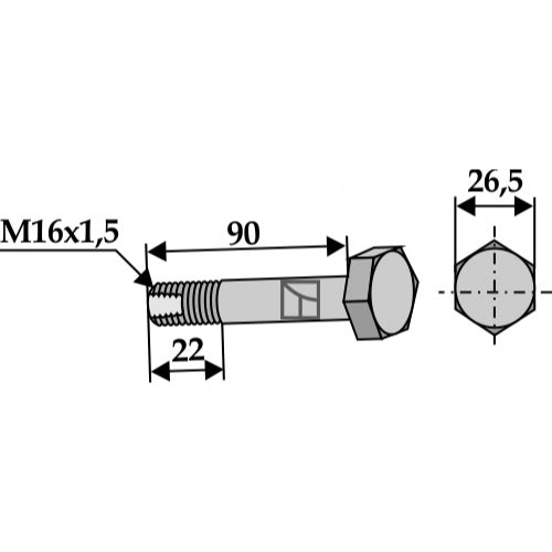 Tornillo - 10.9 - LS03-TSM-197
