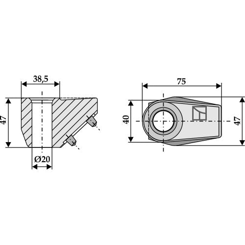 Brida de sujeción - LS03-TSM-220