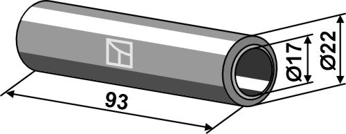 Casquillo 93xØ17xØ22 - LS03-ARC-164