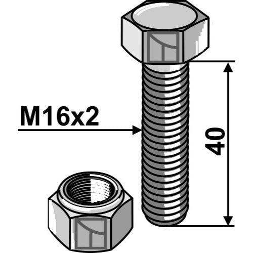 Tornillo - M16x40 - LS04-TRT-006