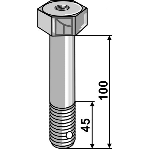 [LS04-TRT-014] Tornillo - M20 - LS04-TRT-014