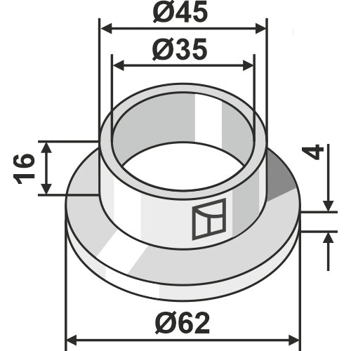 Casquillo Nylon - LS04-BRE-218
