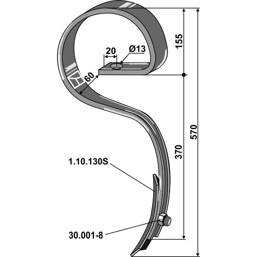 Brazo - LS04-BSA-020