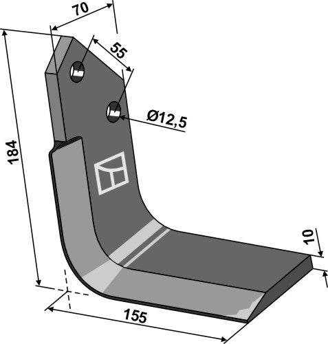 Reja lateral - modelo Izqdo Izqdo - LS04-SMB-066