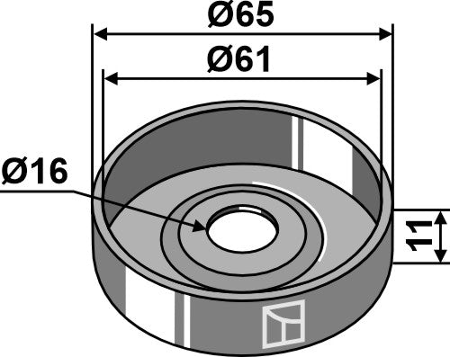 Tapa de buje - LS05-CJN-012