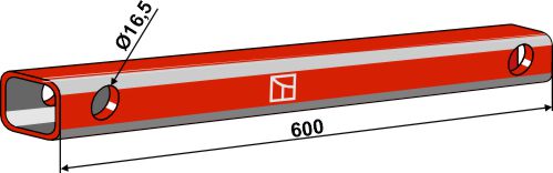 Tubo en voladizo 50x50 - LS05-R4F-008