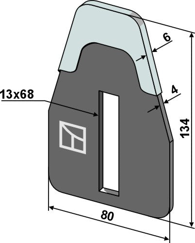 Rascador para rodillos packer - DURAFACE - LS05-RSEM-006