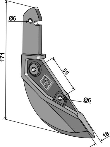 Reja de sembradora - LS05-RSM-029