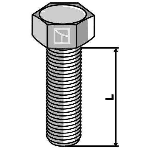 Tornillo de cabeza hexagonal - galvanizado - LS07-ELF-045