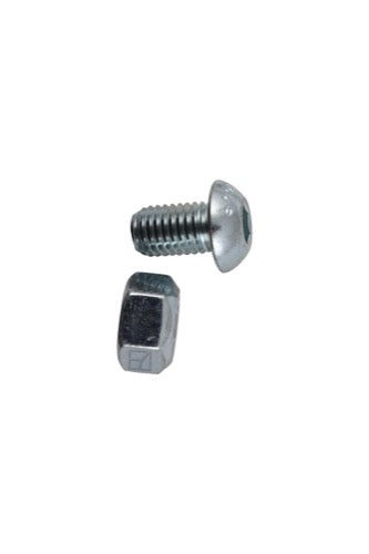 Tornillo de cabeza abombada "Allen" - galvanizado - con tuerca - LS07-ELF-058