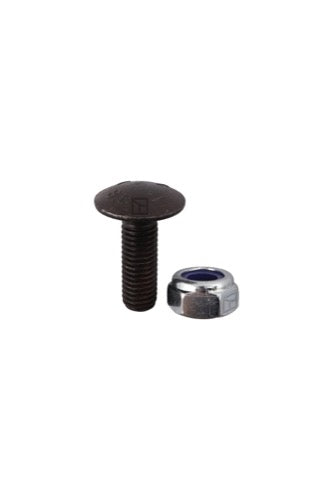 Tornillo de cabeza abombada con tuerca autoblocante - LS07-ELF-062