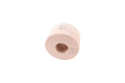 [LS08-RTR-001] Cojinete de madera dura - Ø25mm - LS08-RTR-001