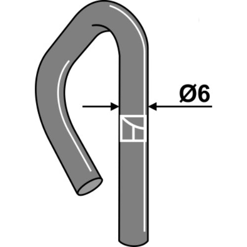 [LS08-AGR-019] Pasador de seguridad - LS08-AGR-019