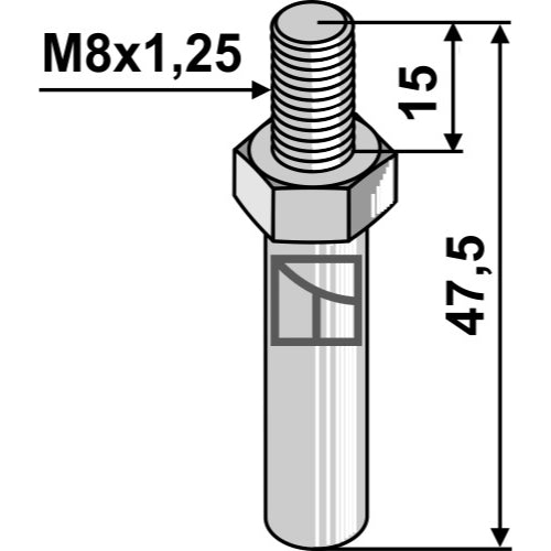 Perno - LS08-CJA-049