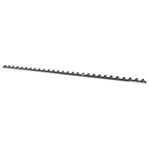 [LS08-RTR-023] Barra dentada 40x8x2500 - LS08-RTR-023