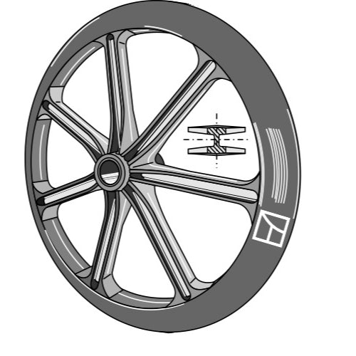 [LS08-RPE-006] Rodillo packer - Ø700mm - LS08-RPE-006