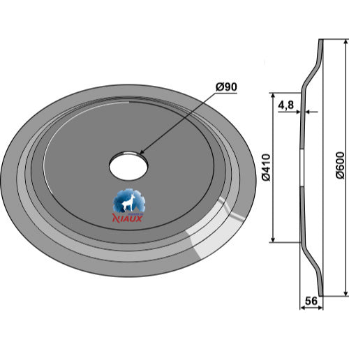Anillo DD - Ø600x4-8 - LS08-ANL-032