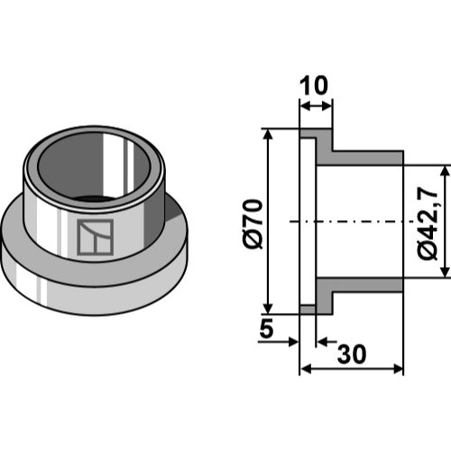 Casquillo - LS08-PLC-018