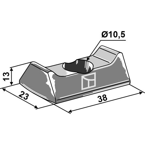[LS10-PSU-001] Pieza de apriete - LS10-PSU-001