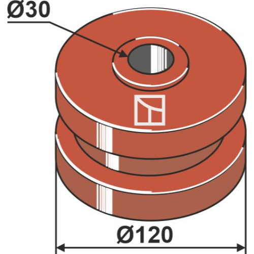 Piñón - Ø 120 - LS10-PIN-043