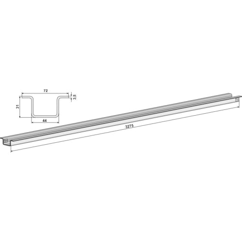 [LS10-CGU-001] Carril de guía - LS10-CGU-001