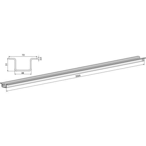 [LS10-CGU-005] Carril de guía - LS10-CGU-005