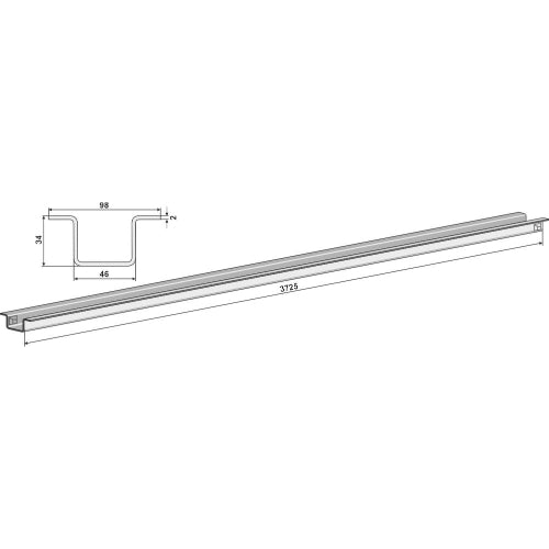 [LS10-CGU-002] Carril de guía - LS10-CGU-002