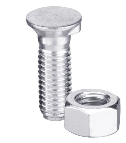 [LS11-TD604-009] Tornillo de arado DIN 604 - M10 x 1-5 x 60 con tuerca hexagonal - LS11-TD604-009