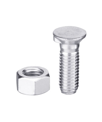 Tornillo de arado DIN 604 - M16x2x60 con tuerca hexagonal - LS11-TD604-033
