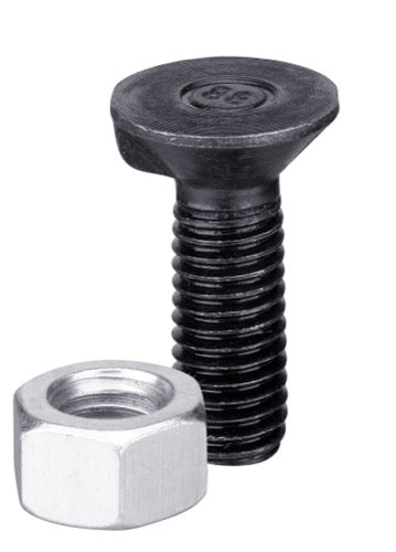 [LS11-TD604-038] Tornillo de arado similar al DIN 604 - M16 X 1-5 X 70 con tuerca hexagonal - LS11-TD604-038