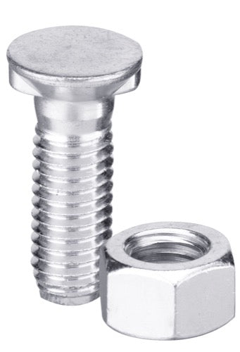Tornillo de arado DIN 11014 - M20 x 2-5 x 50 con tuerca hexagonal - LS11-T1101-039